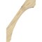 Ekena Millwork 6"W x 28"D x 40"H Legacy Rough Sawn Knee Brace, Douglas Fir BRC06X28X40LEC00RDF - alternate 2